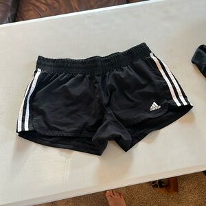 Adidas Black Athletic Shorts for Women